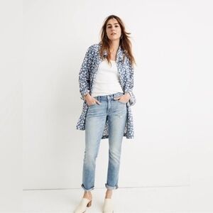 Madewell The Slim BoyJean High Rise Boyfriend Jean Blue Size 37